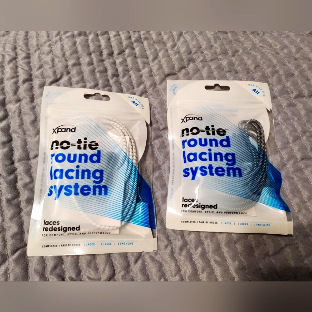Xpand No Tie Round Laces Set - Original Kickstarter